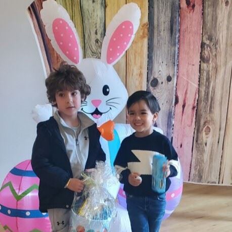indoor egg hunt