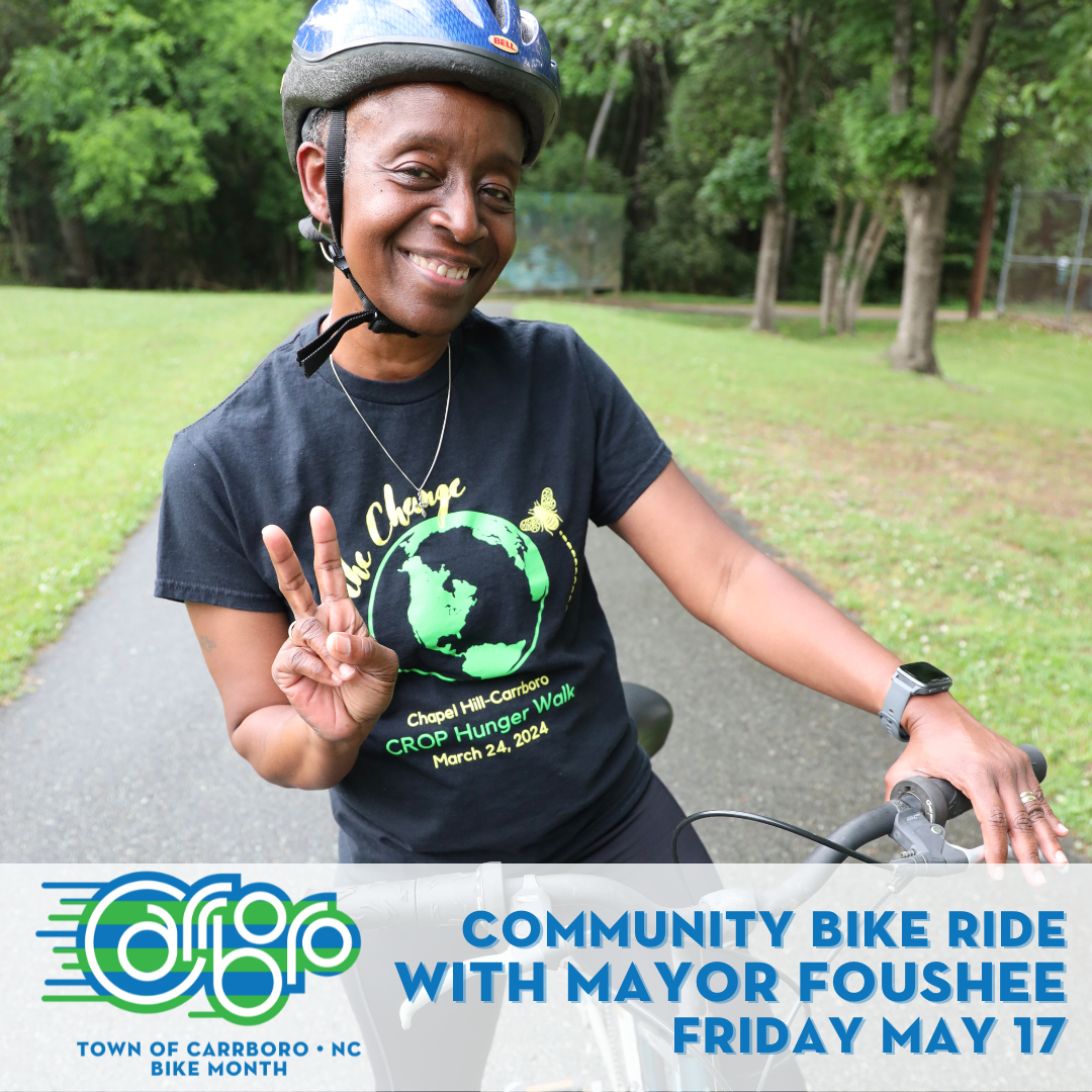 Mayor Foushee and Community Bike Ride