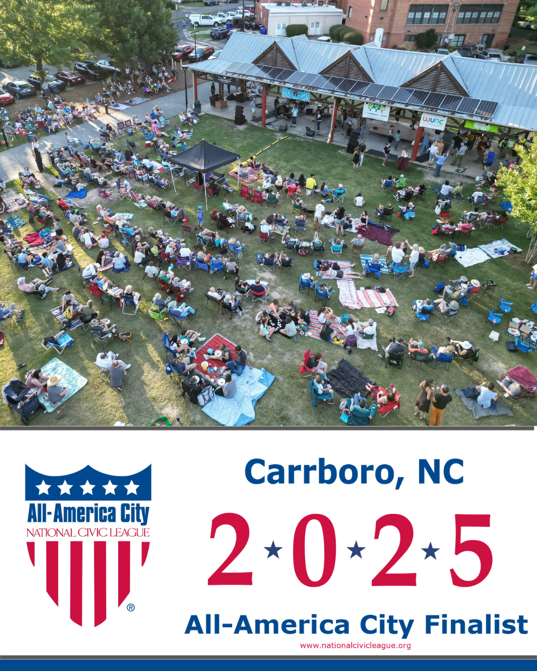 All America City Finalist 2025 - Carrboro, NC 