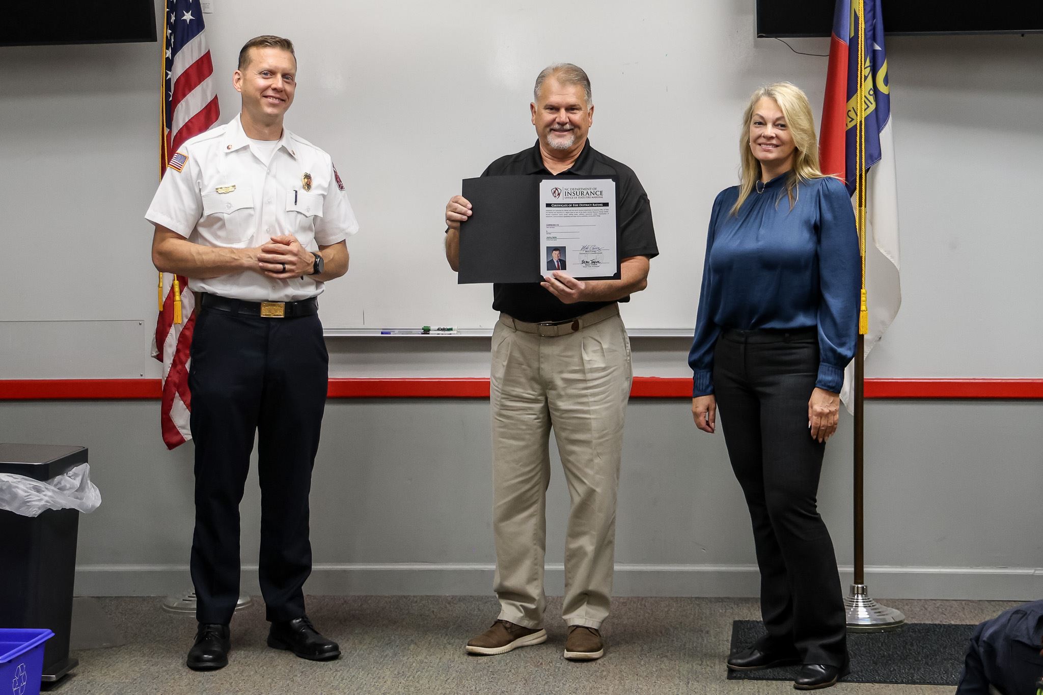 Fire-Rescue Class 1 Ceremony