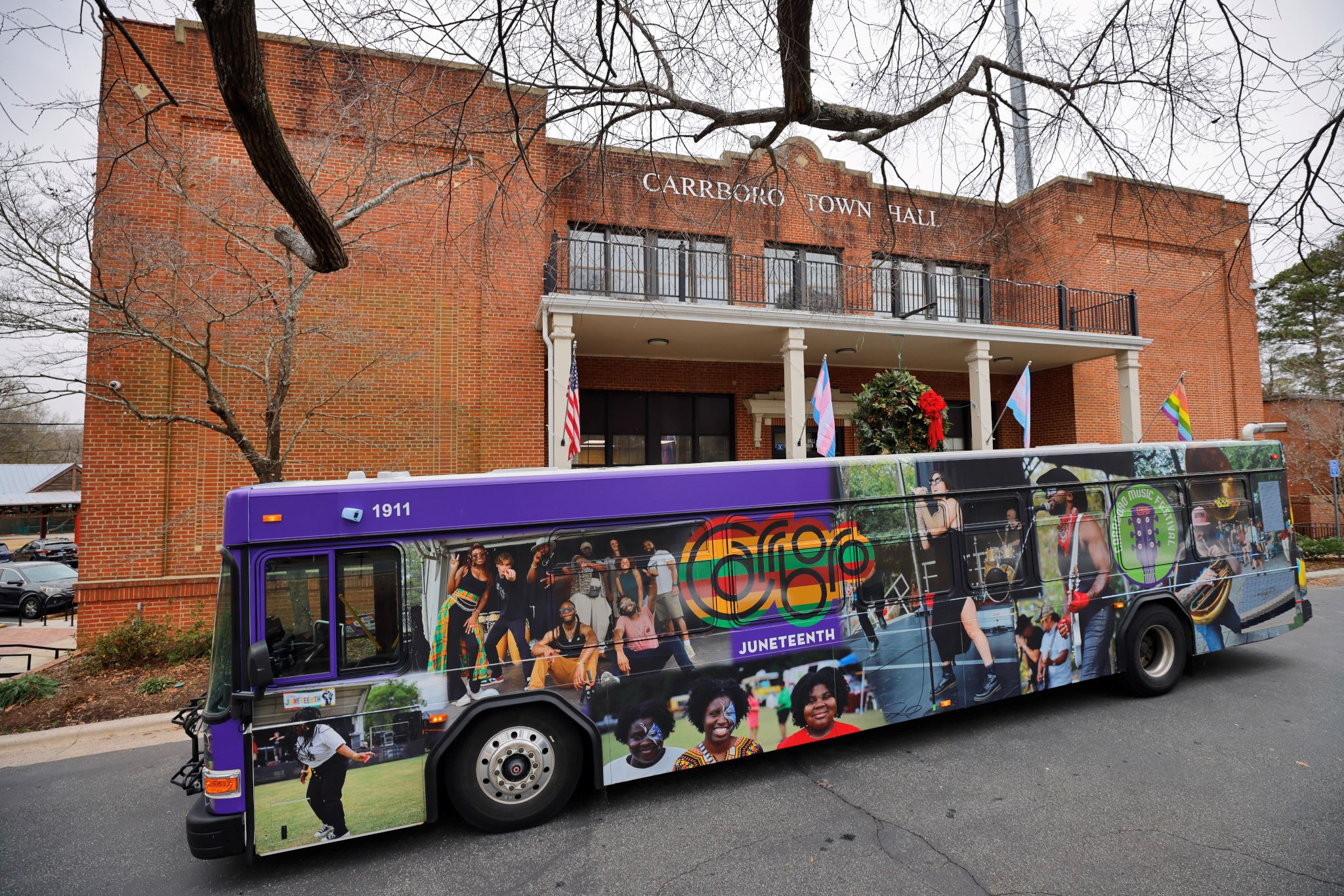Carrboro Bus Wrap